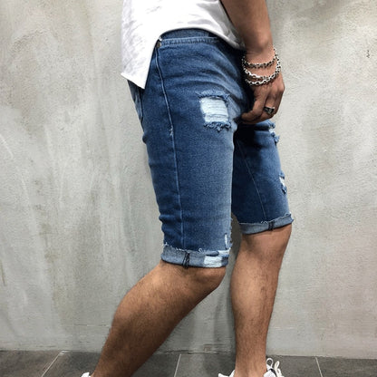 מכנסי ג׳ינס ברמודה לגבר-דגם דור