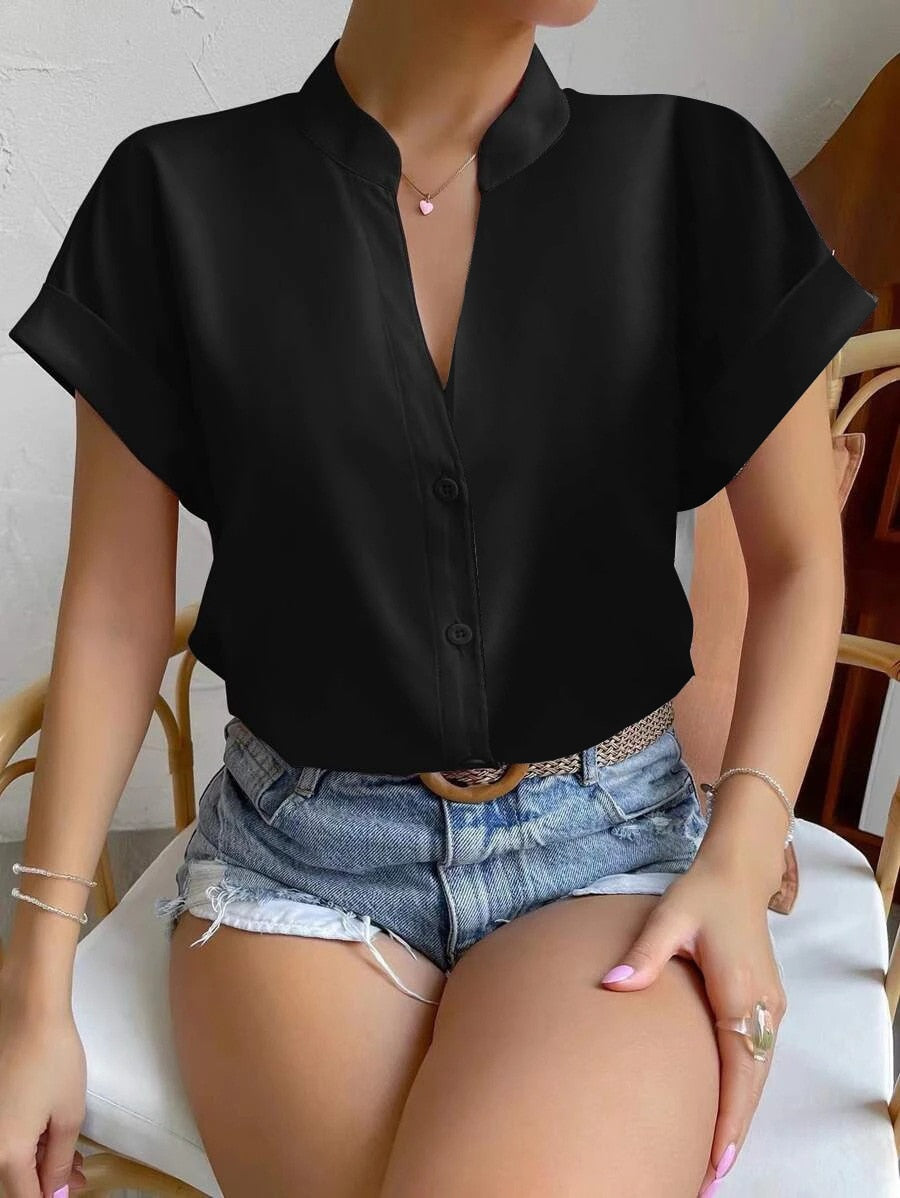 חולצת סאטן אלגנטית לנשים-דגם נעמי