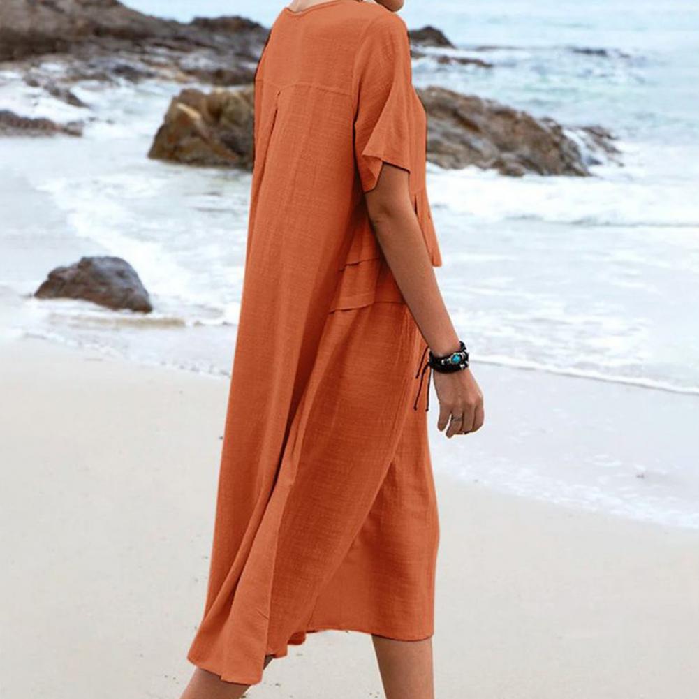 שמלת קיץ לנשים בגזרה רחבה-דגם שיווה