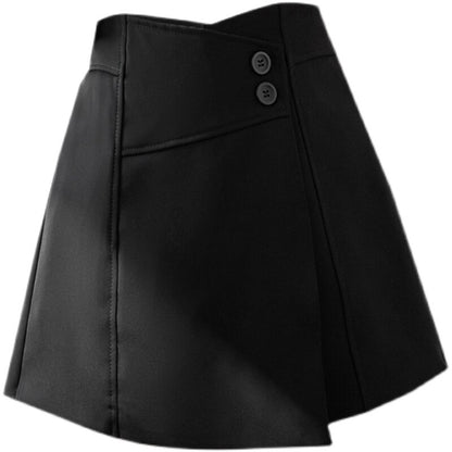 חצאית מכנס באורך מיני לאשה - דגם הארי