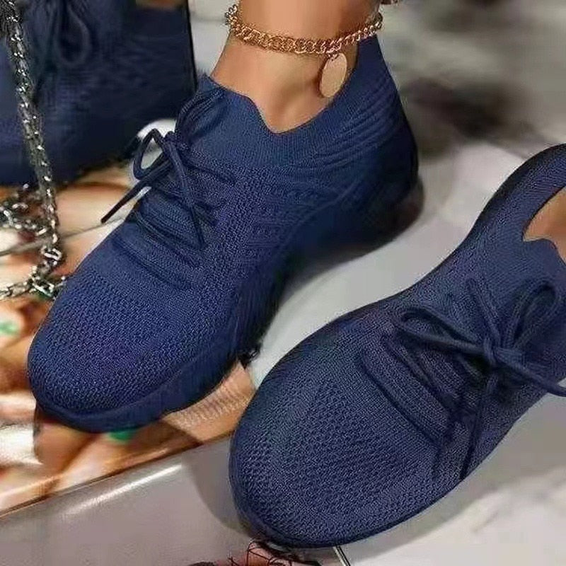 נעלי סניקרס נושמות מבד מאוורר - דגם ריקו