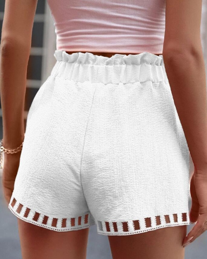 מכנסיים קצרים בעיצוב ספורט-אלגנט לנשים - דגם אוליבר