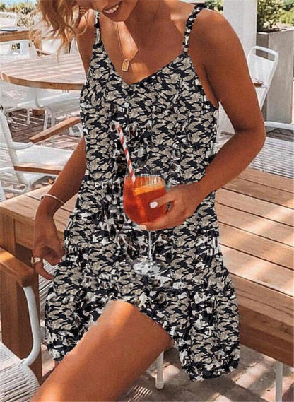 שמלת קיץ מנומרת דגם פנדה