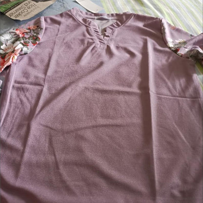 חולצה פרחונית לאשה - דגם רייגן