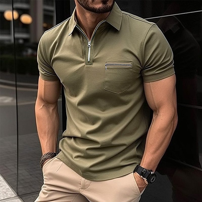 חולצת פולו לגברים - דגם מוני