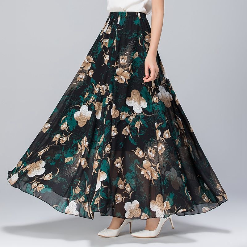 חצאית פרחונית דגם לארה בעיצוב אלגנטי