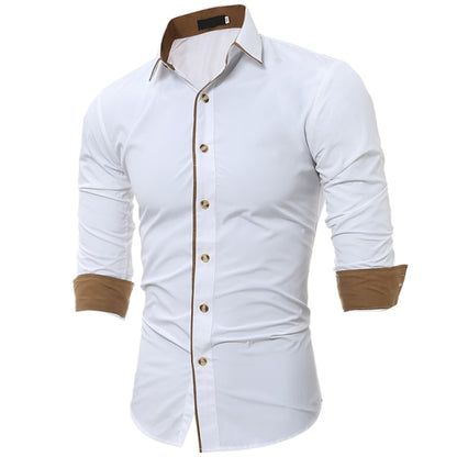 אוריון - חולצת כפתורים עם נגיעת צבע לגבר